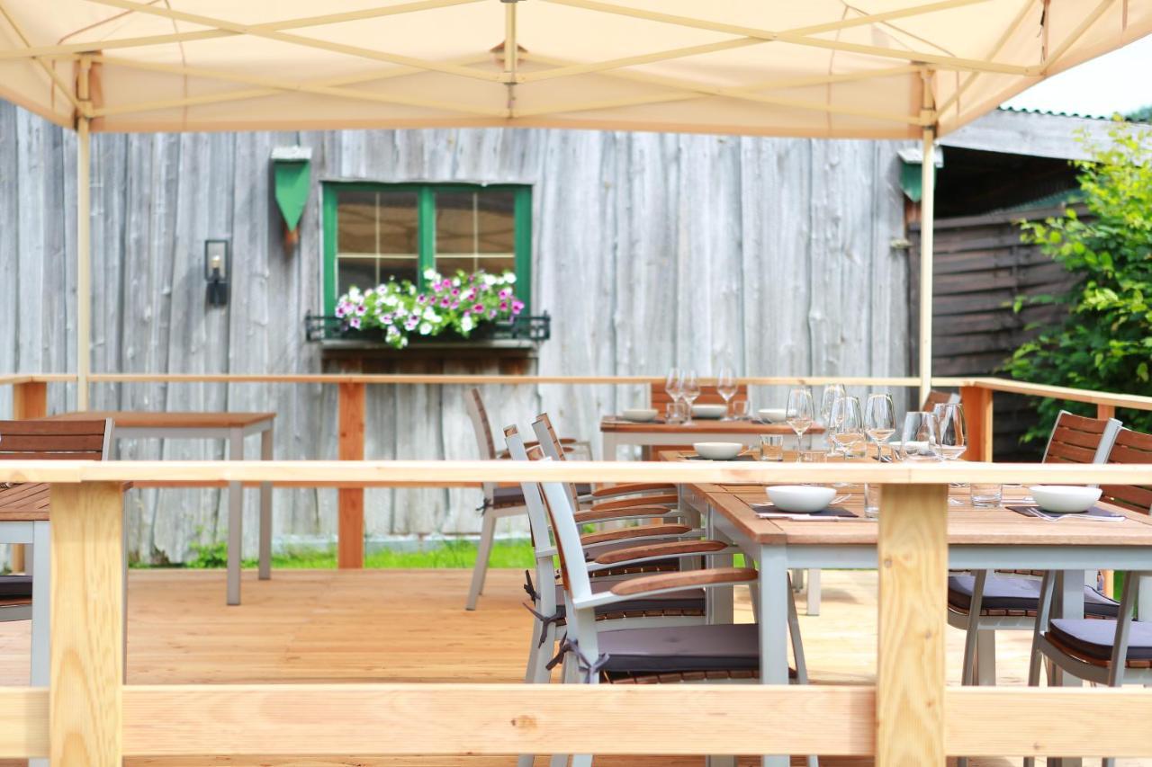 Genusshotel Hohenbogen 노이키르헨바임하일링겐블룻 외부 사진